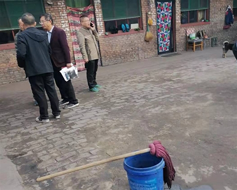 縣委、鎮(zhèn)府領(lǐng)導煤改電驗收工程